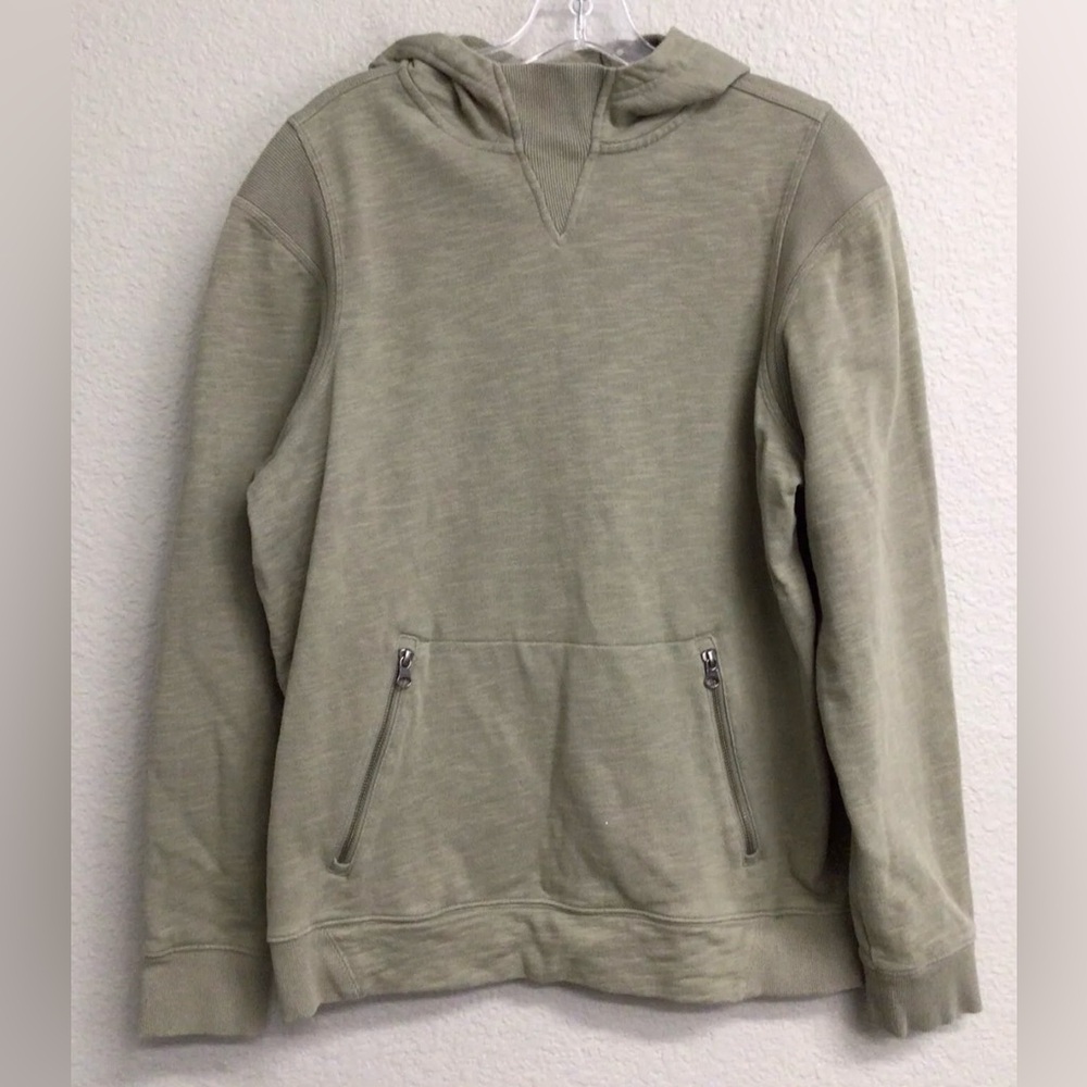 Duluth Trading Cotton Sweatshirt Women’s Medium Hoodie Green Pullover